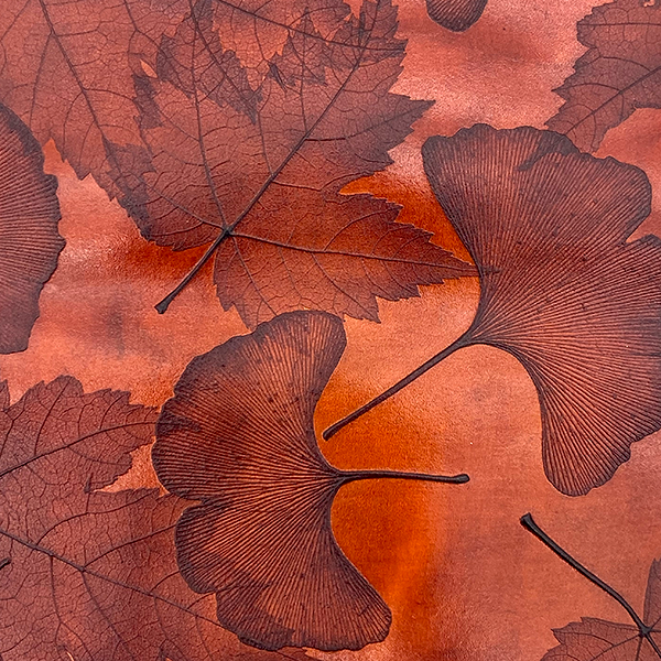 leaf leather inside